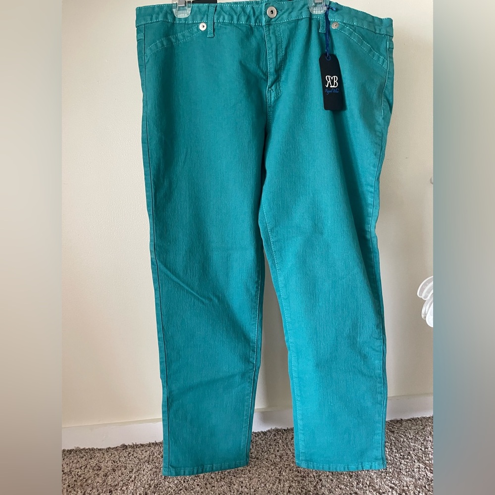 dELiA*s Teal Skinny Pants